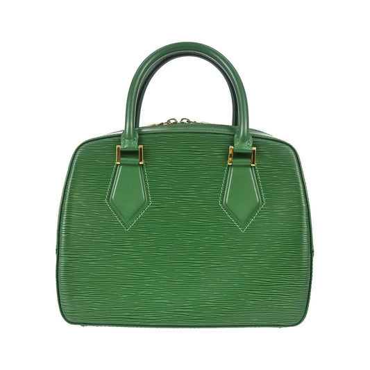 Louis Vuitton Sablons Epi Leather, Green, Leather, Handbag