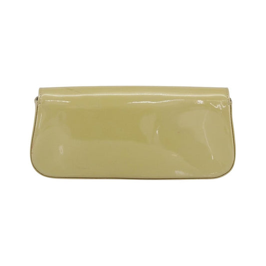 Louis Vuitton Sobe Clutch Patent, Beige, Patent Leather, Clutch