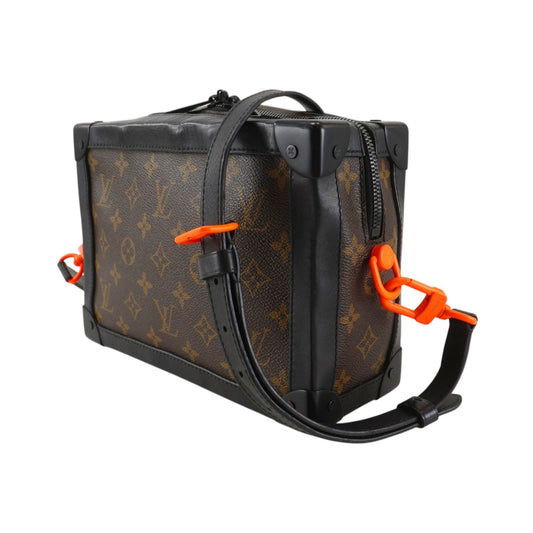 Louis Vuitton Soft Trunk Monogram Eclipse Canvas, Brown, Canvas, Shoulder Bag