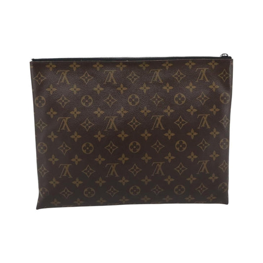 Louis Vuitton Solar Ray A4 Monogram Canvas, Brown, Canvas, Clutch