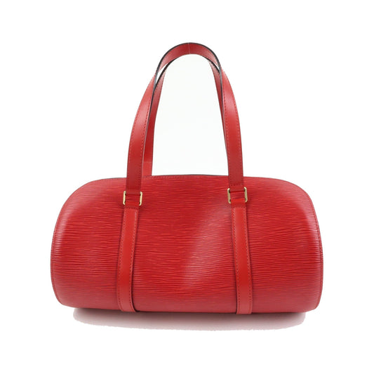Louis Vuitton Soufflot Epi Leather, Red, Leather, Tote Bag