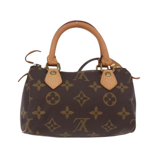 Louis Vuitton Speedy Mini HL Monogram Canvas, Brown, Canvas, Handbag