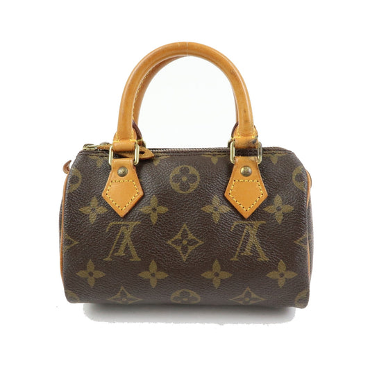 Louis Vuitton Speedy Mini HL Monogram Canvas, Brown, Canvas, Handbag