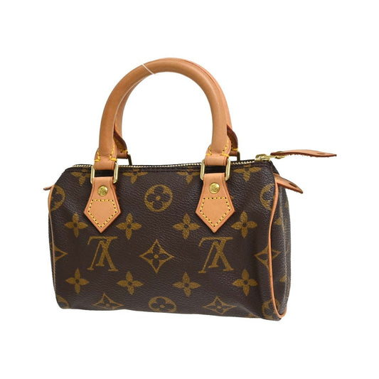 Louis Vuitton Speedy Mini HL Monogram Canvas, Brown, Canvas, Handbag