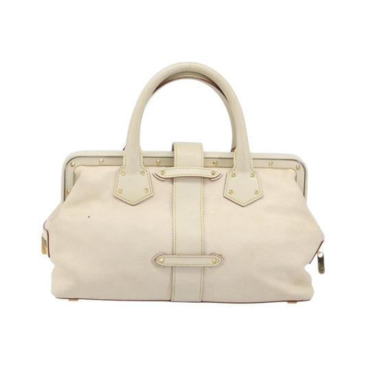 Louis Vuitton Suhali L'Ingenieux Leather, White, Leather, Handbag