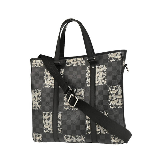 Louis Vuitton Tadao Limited Edition Nemeth Damier Graphite, Gray, Canvas, Tote Bag