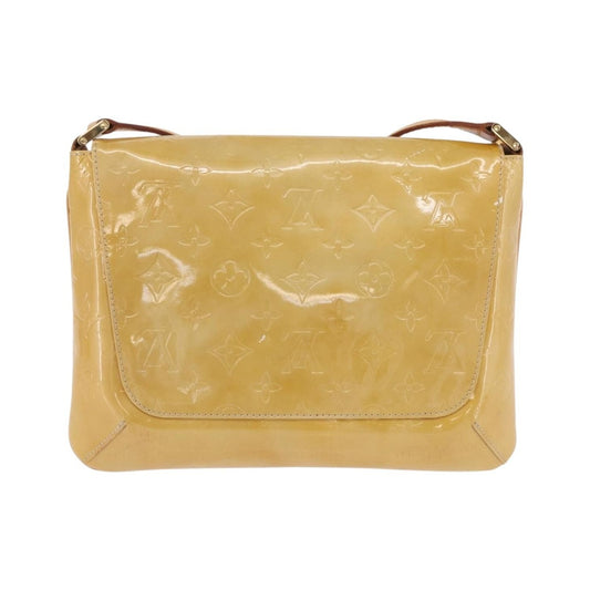 Louis Vuitton Thompson Street Monogram Vernis, Yellow, Patent Leather, Shoulder Bag