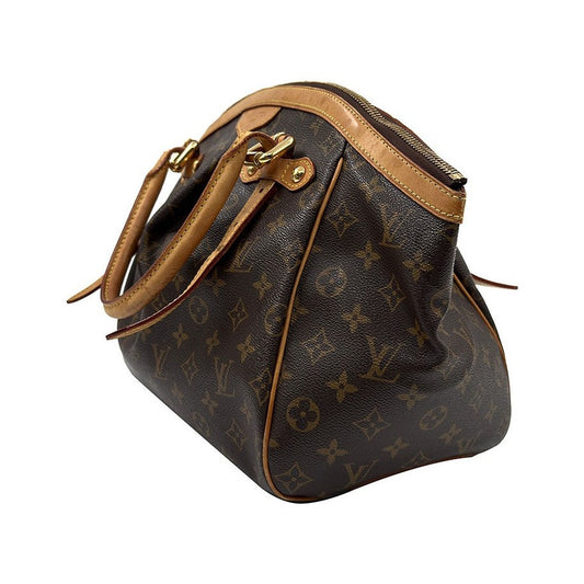 Louis Vuitton Tivoli Monogram Canvas, Brown, Canvas, Handbag