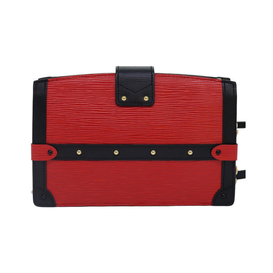 Louis Vuitton Trunk Clutch Epi Leather, Red, Leather, Shoulder Bag