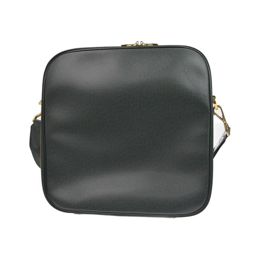 Louis Vuitton Tura Messenger Taiga Leather, Green, Leather, Handbag