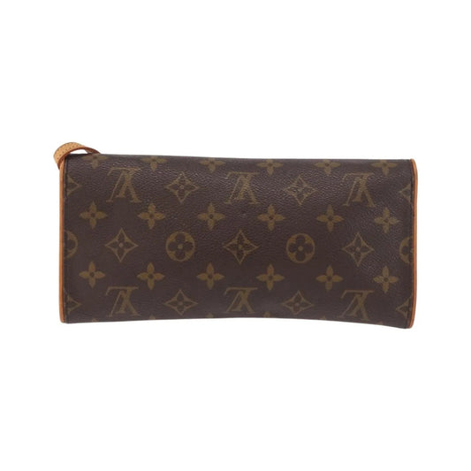 Louis Vuitton Twin Monogram Canvas, Brown, Canvas, Clutch
