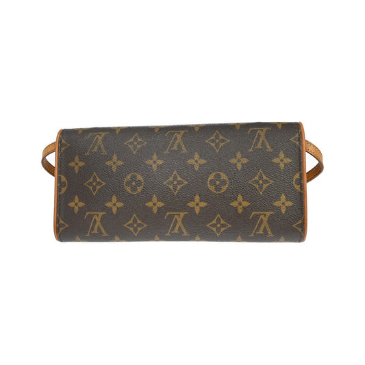 Louis Vuitton Twin Monogram Canvas, Brown, Canvas, Clutch
