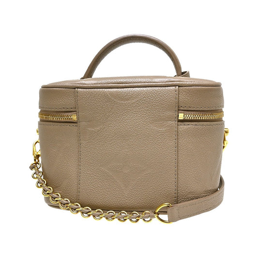 Louis Vuitton Vanity Monogram Empreinte Giant, Beige, Leather, Handbag