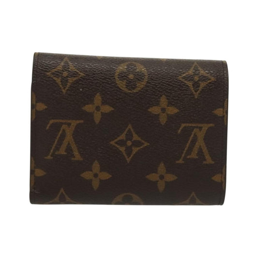 Louis Vuitton Victorine Monogram Vivienne Japan Garden, Brown, Canvas, Wallet