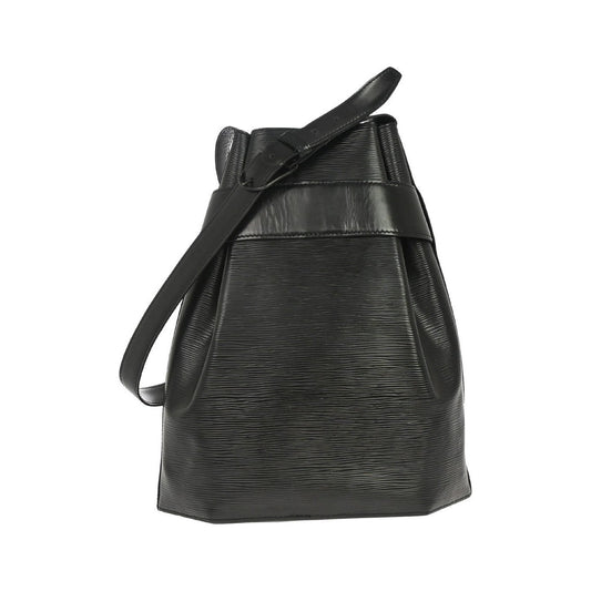 Louis Vuitton Vintage Sac d'Epaule Epi Leather, Black, Leather, Handbag