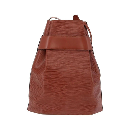 Louis Vuitton Vintage Sac d'Epaule Handbag Epi, Brown, Leather, Shoulder Bag