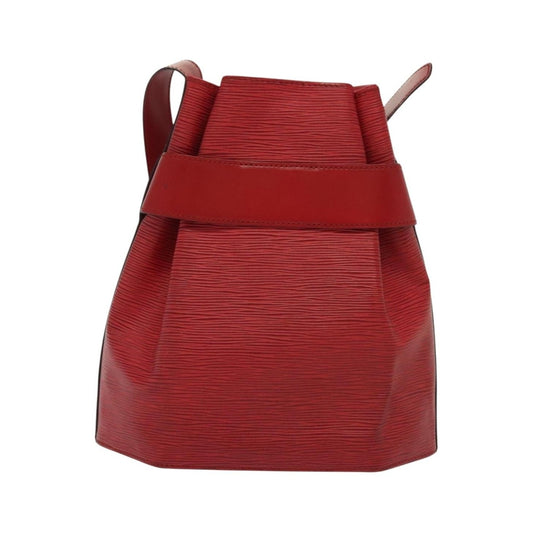 Louis Vuitton Vintage Sac d'Epaule Handbag Epi, Red, Leather, Shoulder Bag
