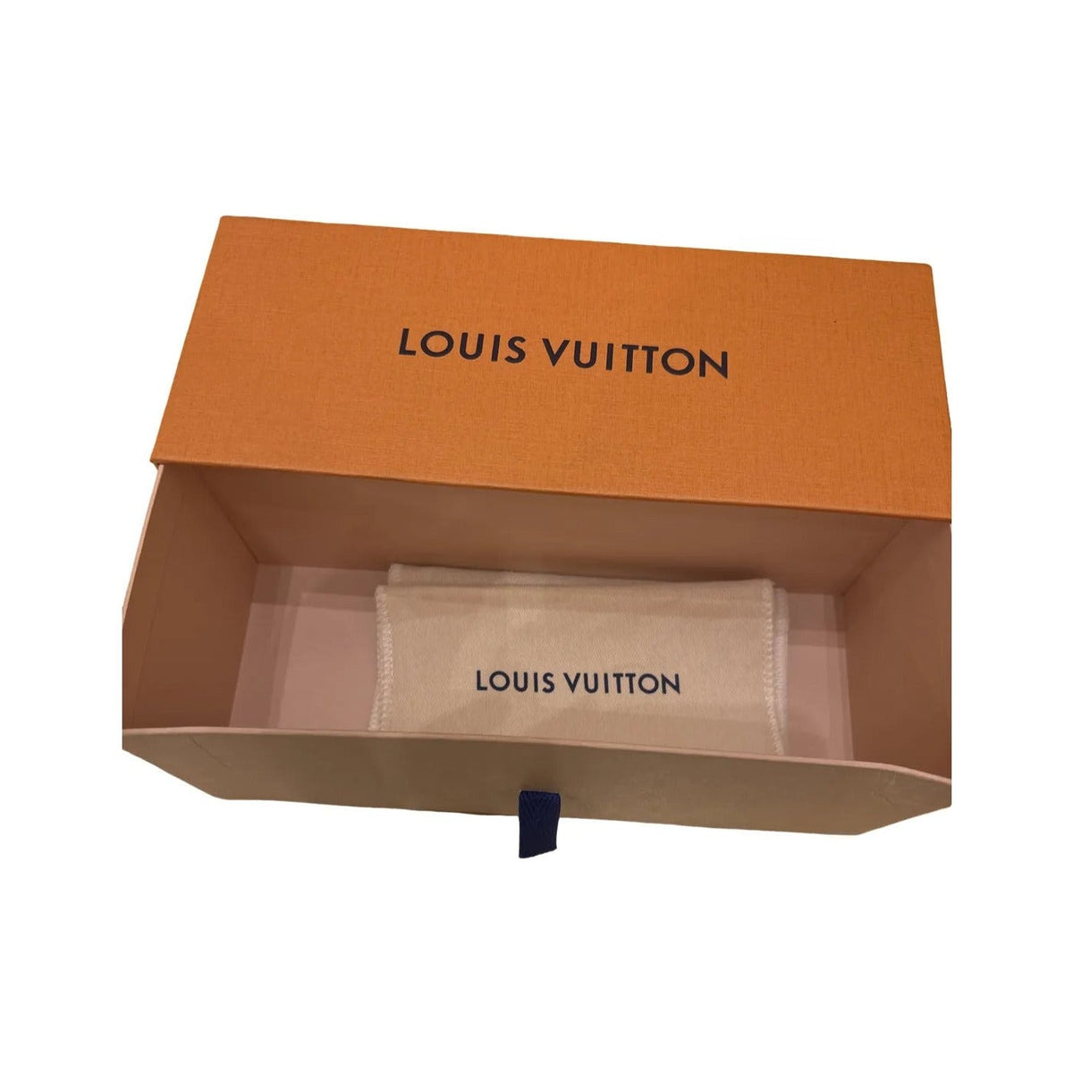 Louis Vuitton Zip Canvas, Orange, Cotton, Wallet
