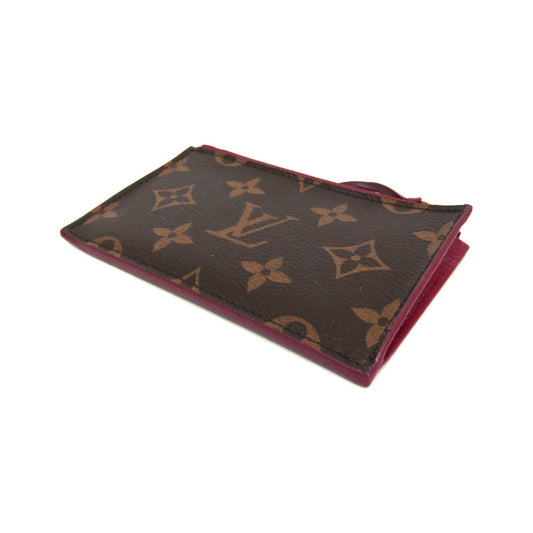 Louis Vuitton Zipped Card Holder NM Monogram Canvas, Brown, Canvas, Card Holder