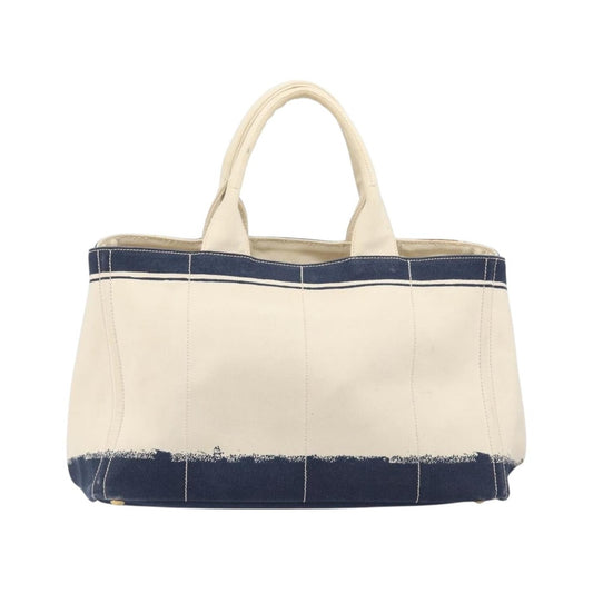 Prada Canapa Canvas, Beige, Canvas, Tote Bag