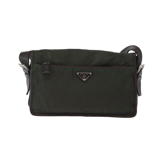 Prada Double Buckle Flap Messenger Bag - Brandsamsara