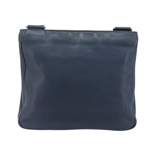 Prada Messenger Saffiano Leather, Navy, Leather, Handbag