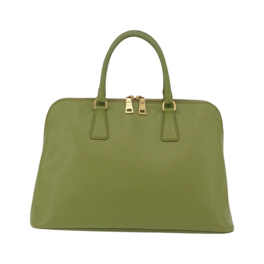 Prada Promenade Saffiano Leather, Green, Leather, Handbag