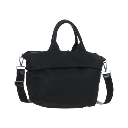 Prada Reversible Tote nylon, Black, Nylon, Handbag