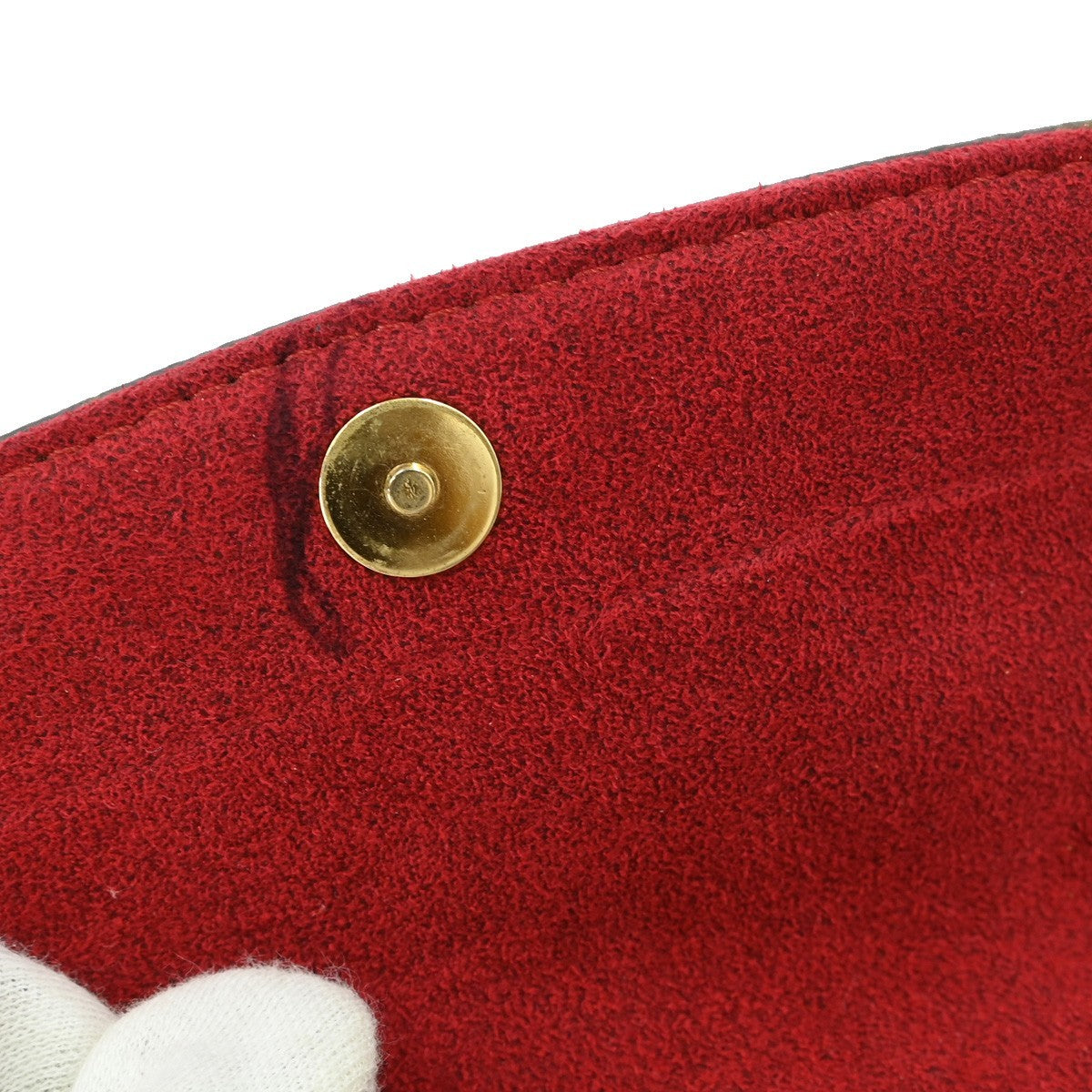 Louis Vuitton Sonatine Handbag Monogram Canvas, BROWN, CANVAS, Handbag