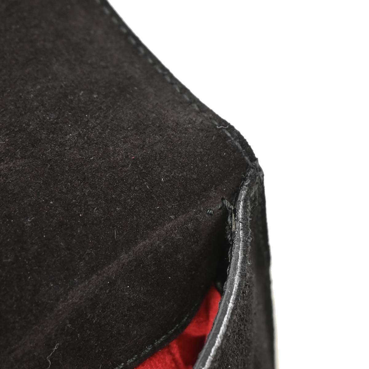 Salvatore Ferragamo Vintage Gancini Top Handle Bag Embossed Leather, BLACK, LEATHER, Handbag