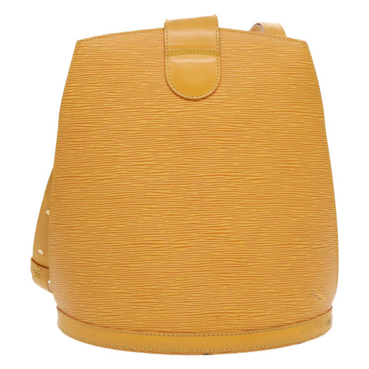 Louis Vuitton Cluny Shoulder Bag Epi Leather, Yellow, Leather, Shoulder Bag