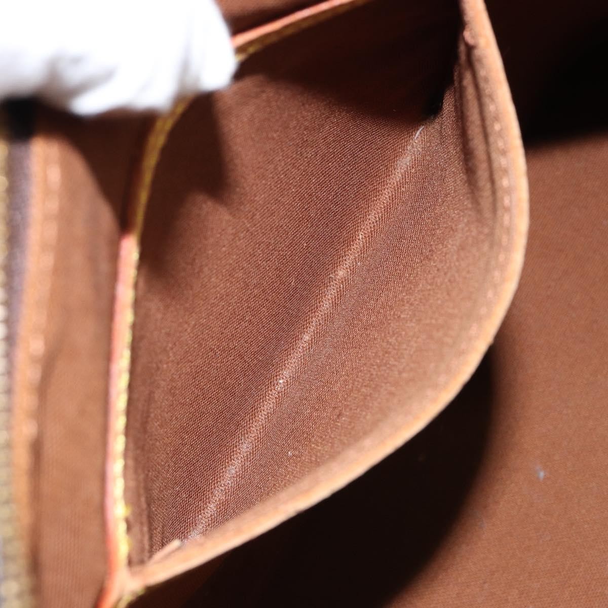 Louis Vuitton Alma Handbag Monogram Canvas, BROWN, CANVAS, Handbag