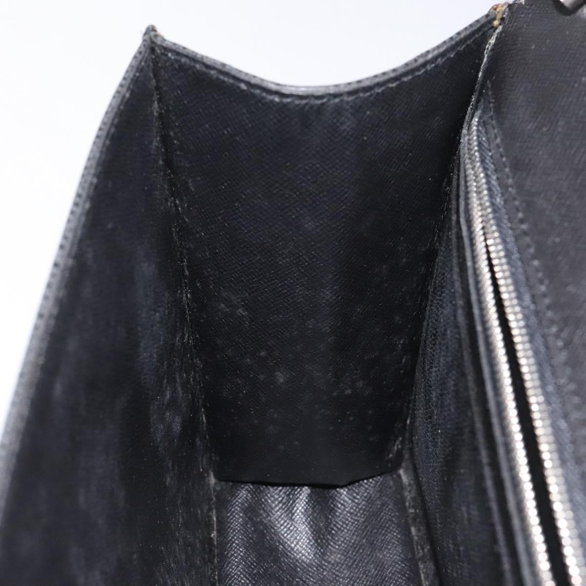 Louis Vuitton S Lock A4 Wristlet Pouch Macassar Monogram Canvas, BLACK, LEATHER, Clutche & pouche