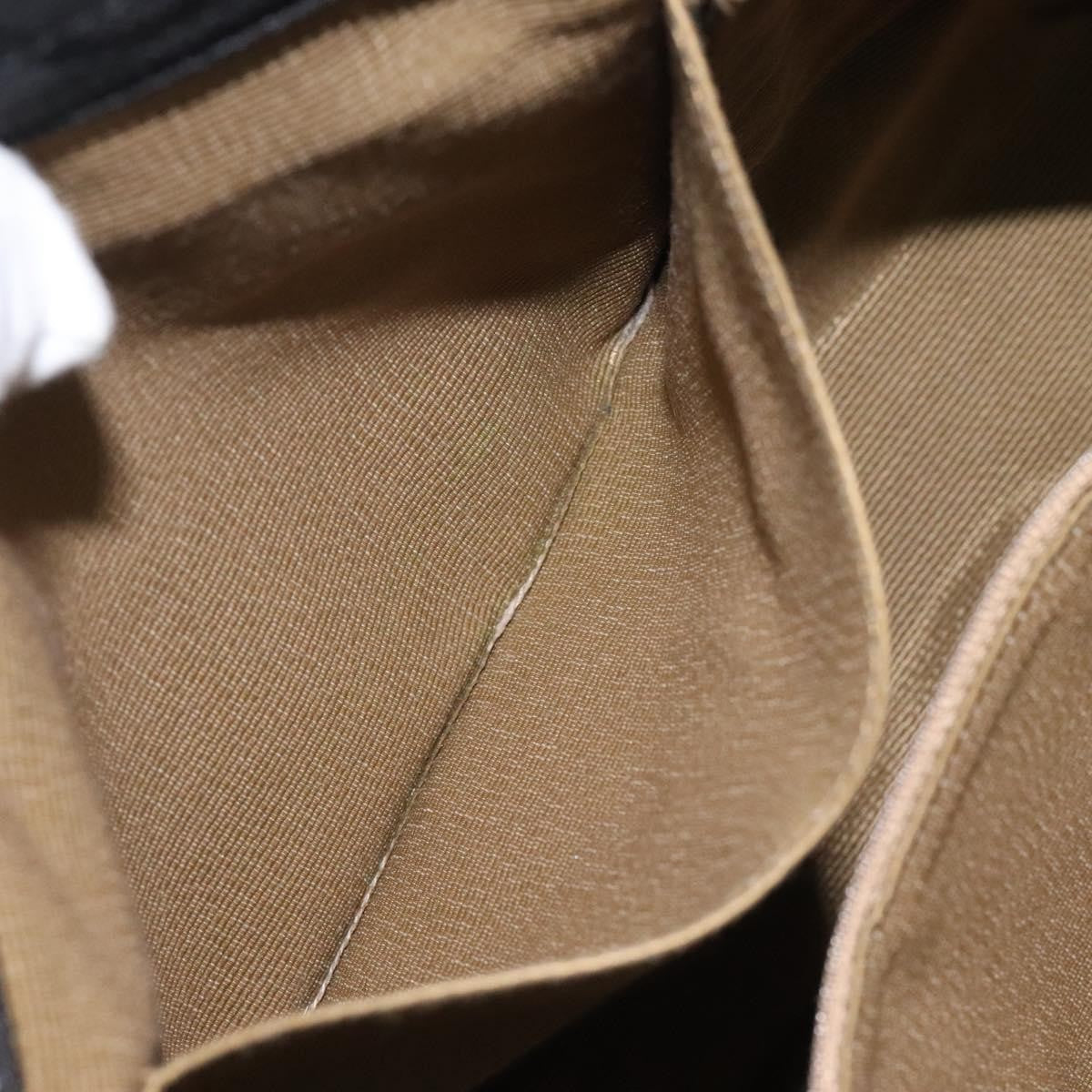 Salvatore Ferragamo Gancini Tote Gancini Canvas, BLACK, CANVAS, Tote bag