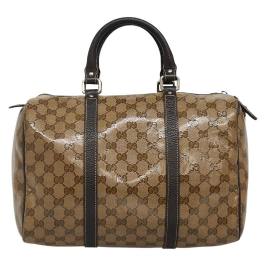 Gucci Joy Boston Bag GG Imprime, BEIGE, CANVAS, Travel bag