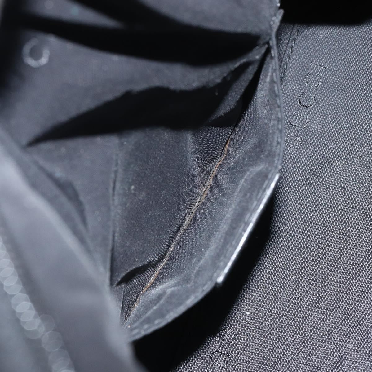 Gucci Zip Hobo Nylon, Black, Nylon, Handbag