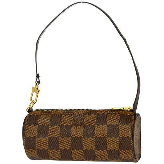 Louis Vuitton Papillon Pochette Monogram Canvas, BROWN, CANVAS, Clutche & pouche