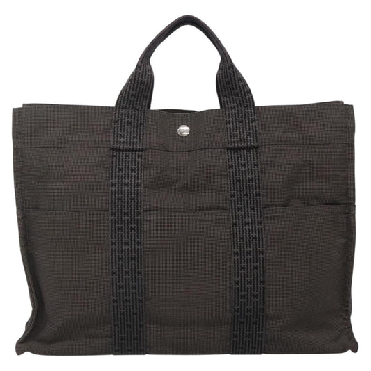 Hermes Fourre-tout Herline Fourre-tout Herline, GRAY, CANVAS, Tote bag