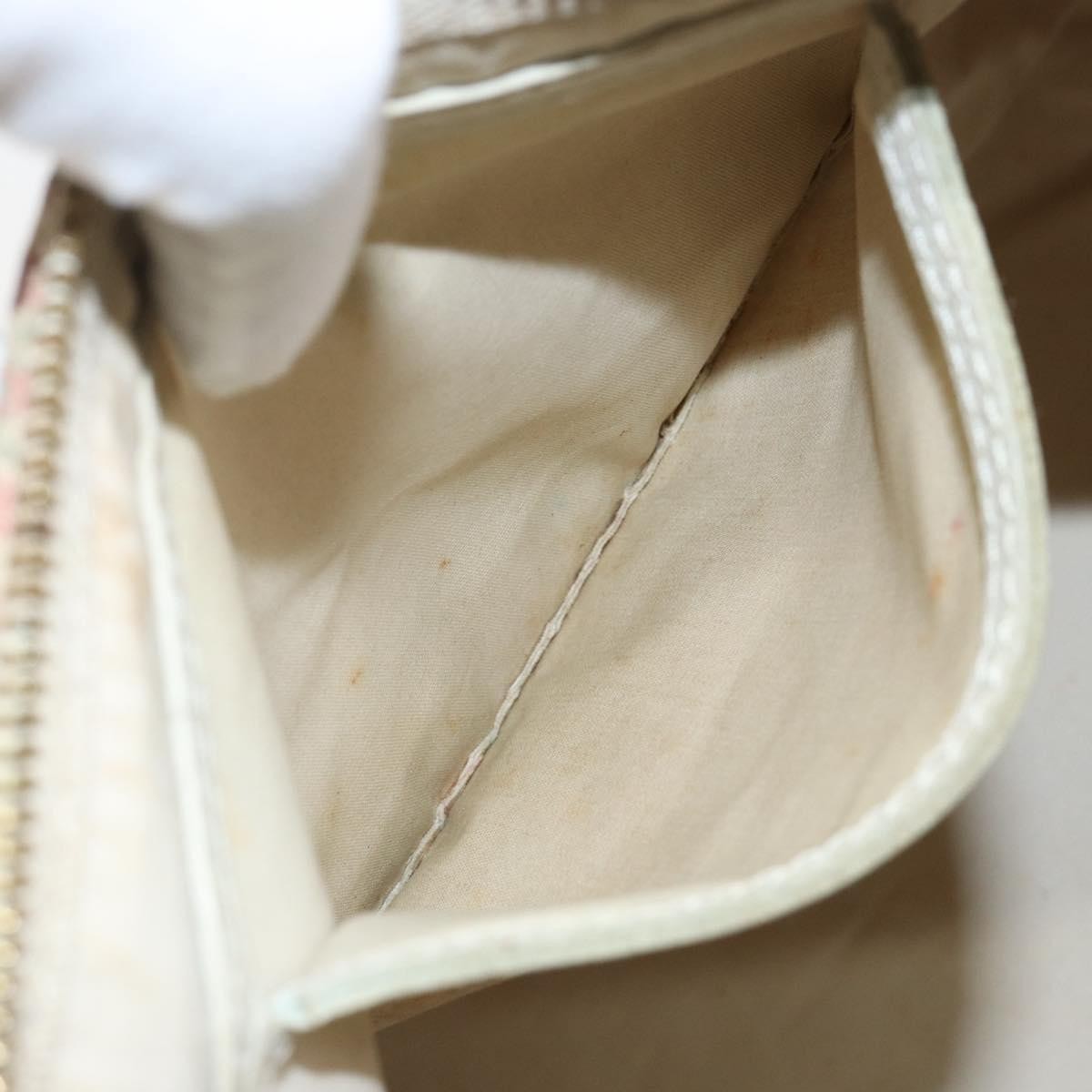 Louis Vuitton Speedy Handbag Mini Lin, PINK, CANVAS, Handbag