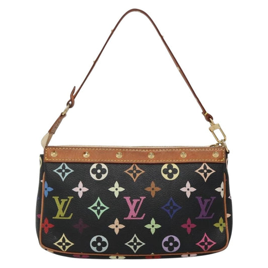 Louis Vuitton Pochette Accessoires Monogram Multicolor, MULTICOLOUR, CANVAS, Clutche & pouche