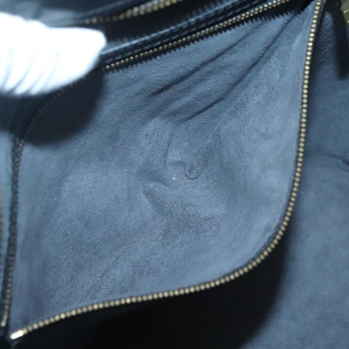 Louis Vuitton Saint Jacques Handbag Epi Leather, BLACK, LEATHER, Shoulder bag