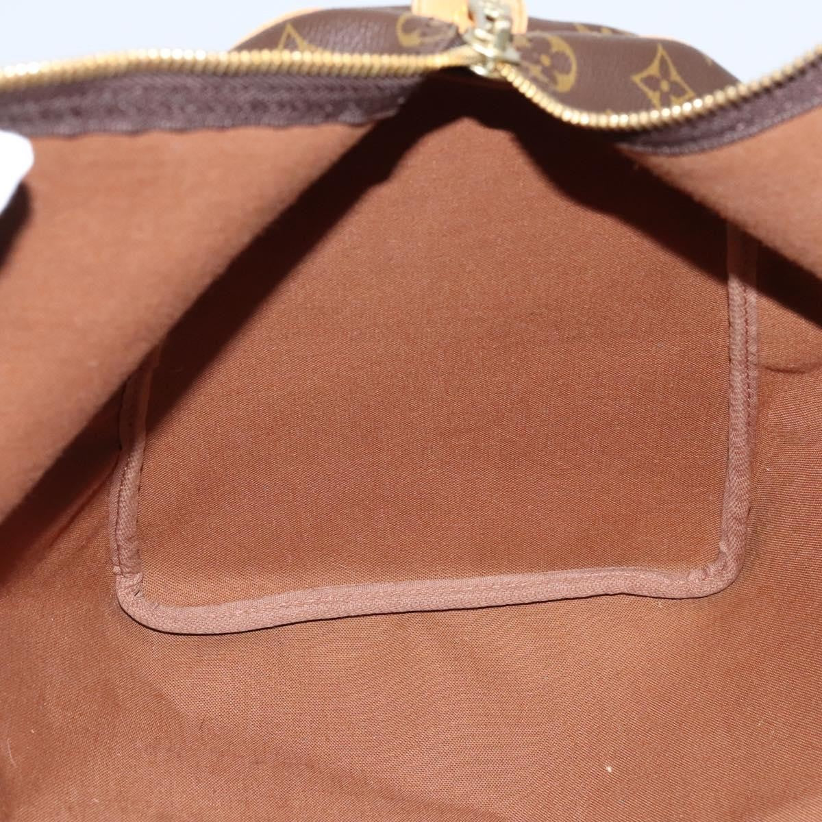 Louis Vuitton Keepall Bag Monogram Canvas, BROWN, CANVAS, Travel bag