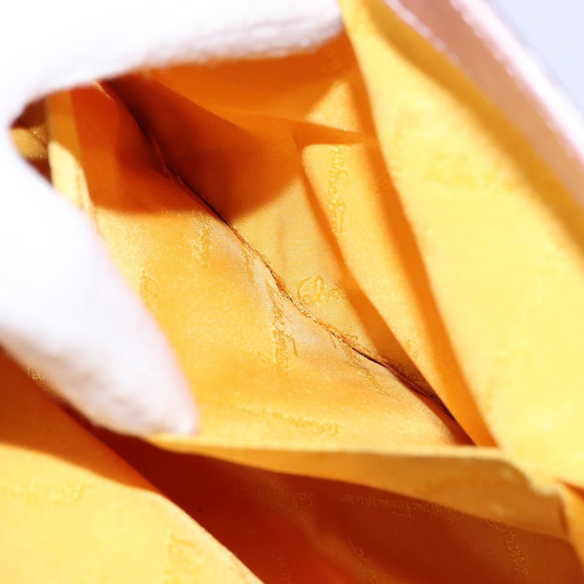 Salvatore Ferragamo Gancini handbag Leather, PINK, LEATHER, Handbag