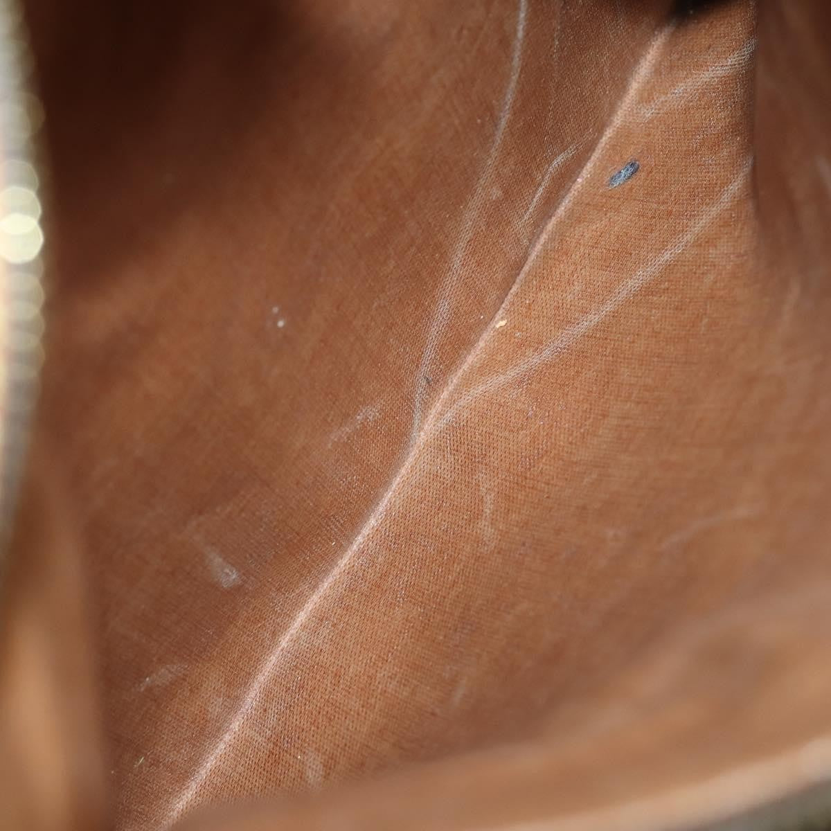 Louis Vuitton Shopping Sac Handbag Monogram Canvas, BROWN, CANVAS, Handbag