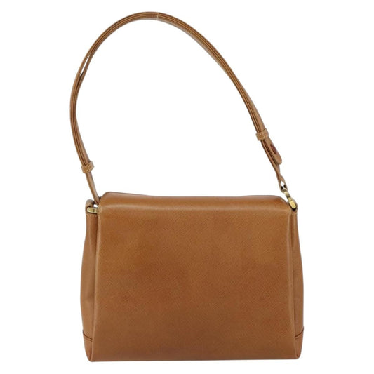 Gucci Vintage Shoulder Bag Leather, BROWN, LEATHER, Shoulder bag