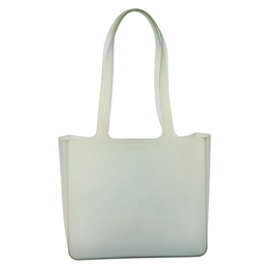 Chanel Jelly Tote Rubber, BLUE, RUBBER, Tote bag