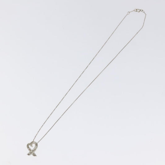Tiffany & Co. Paloma Picasso Loving Heart Pendant Necklace Silver 925, SILVER, SILVER, Necklace