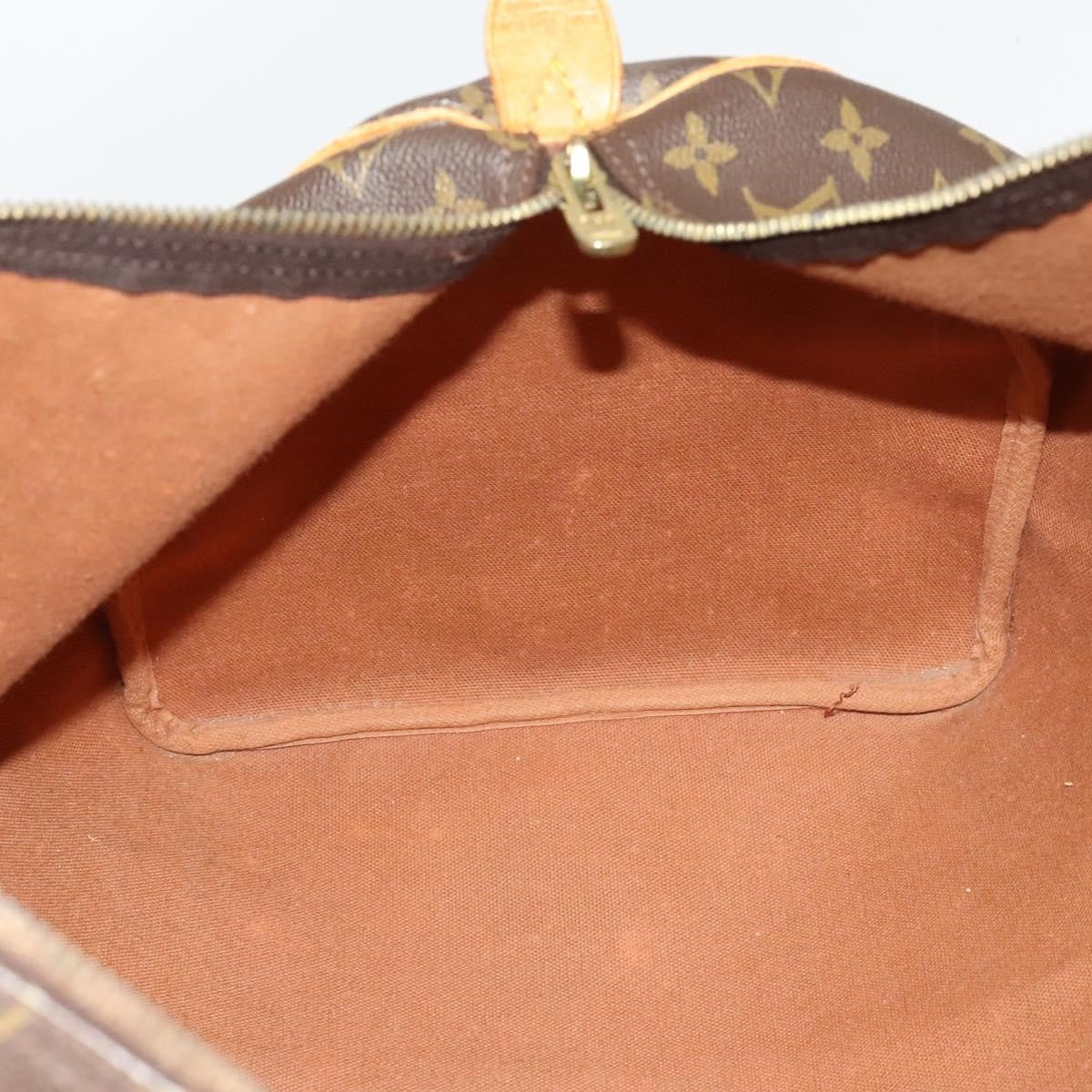 Louis Vuitton Keepall Bag Monogram Canvas, BROWN, CANVAS, Travel bag