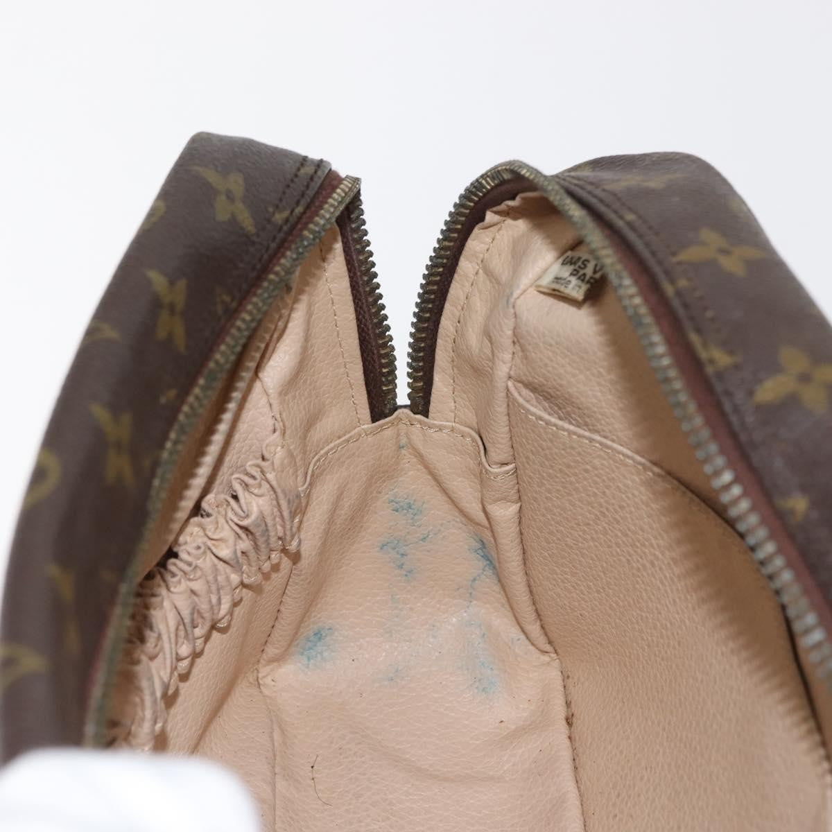 Louis Vuitton Trousse Toilette Monogram Canvas, BROWN, CANVAS, Clutche & pouche
