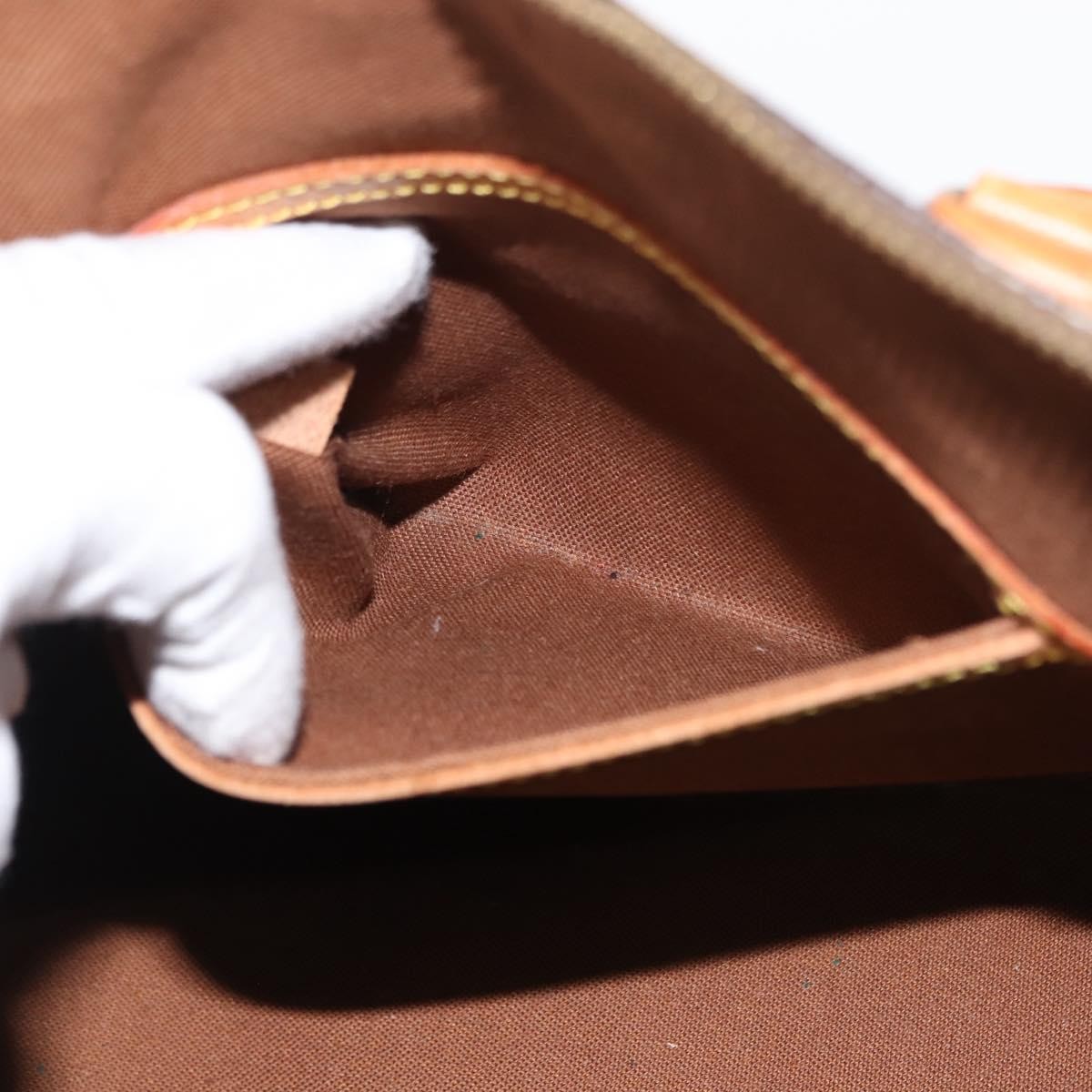 Louis Vuitton Alma Handbag Monogram Canvas, BROWN, CANVAS, Handbag